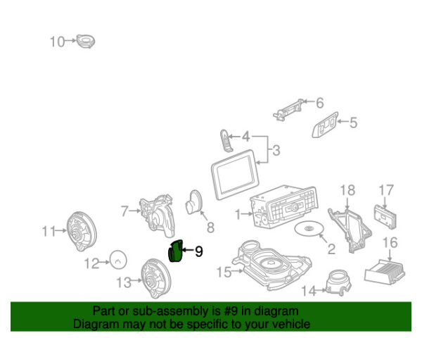 A1768310145 - NEW MERCEDES-BENZ GLA CLA CLASS FRONT LOWER INSTRUMENT PANEL AIR DUCT ORIGINAL