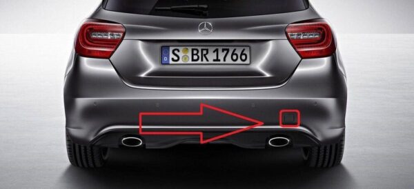 A17688502229999 - New Authentic Mercedes Benz A-Class W176 Rear Bumper Tow Hook
