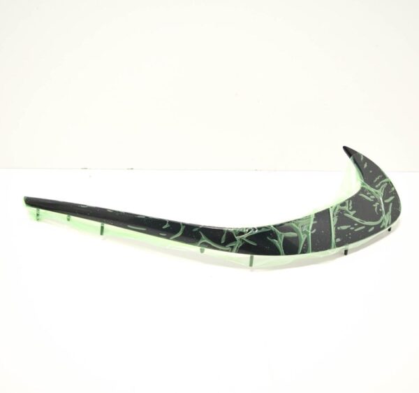 A1768855000 - NEW MB A W176 AMG FRONT BUMPER RIGHT GLOSS BLACK FLICK A1768855000 OEM