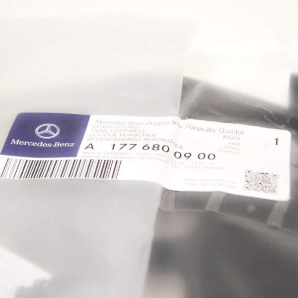 A1776800900 - NEW MERCEDES BENZ A W177 LEFT TRIM PANEL FEET RECESS LHD A1776800900 ORIGINAL