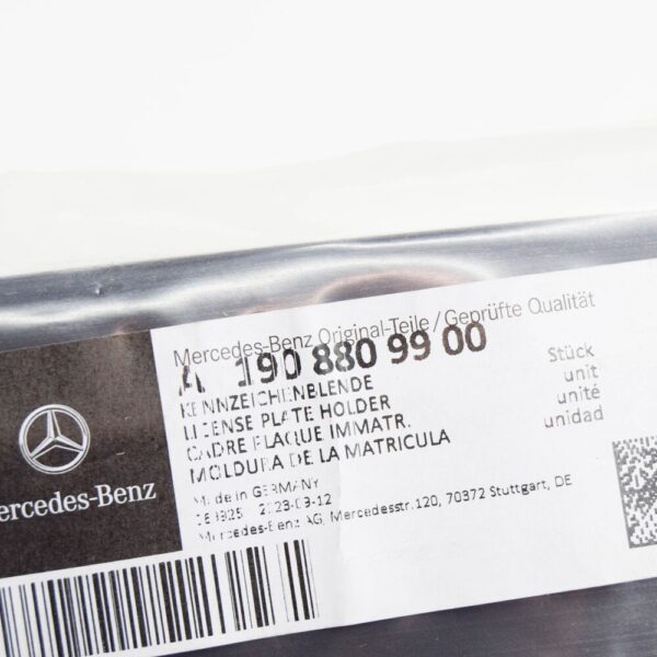 A1908809900 - MERCEDES-BENZ AMG GT C190 FRONT NUMBER PLATE MOULDING A1908809900 NEW