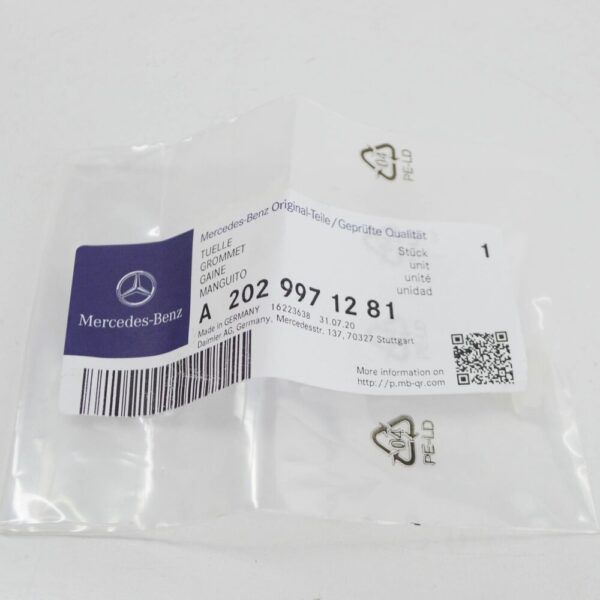 A2029971281 - Mercedes-Benz SLR R199 handle grommet front inside A2029971281 NEW ORIGINAL
