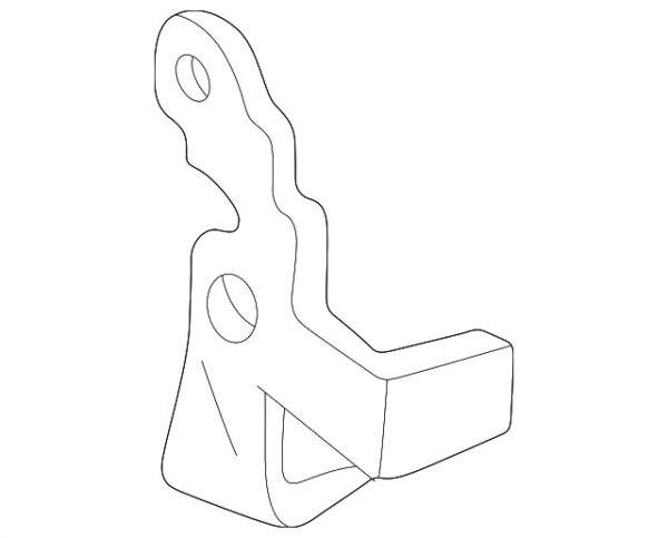 A2032770340 - NEW MERCEDES-BENZ E CLS-CLASS LOWER ALTERNATOR BRACKET A2032770340