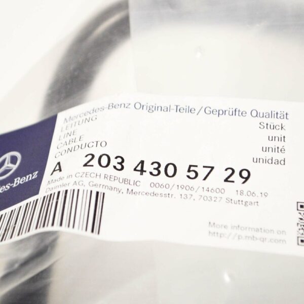 A2034305729 - NEW MB C-CLASS W203 BRAKE BOOSTER VACUUM HOSE A2034305729 1.8 PETROL ORIGINAL