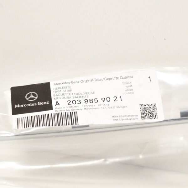 A2038859021 - MERCEDES-BENZ C Coupe CL203 Rear Bumper Right Molding A2038859021 NEW GENUINE