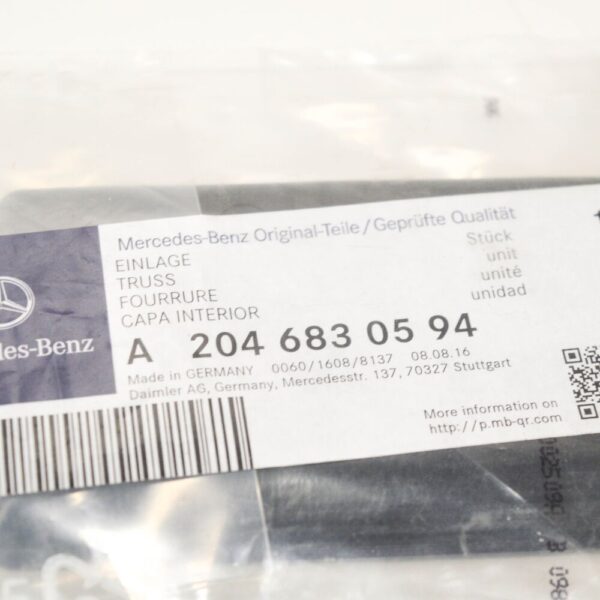 A2046830594 - MB C W204 Ashtray Insert Black Pad A2046830594 NEW GENUINE