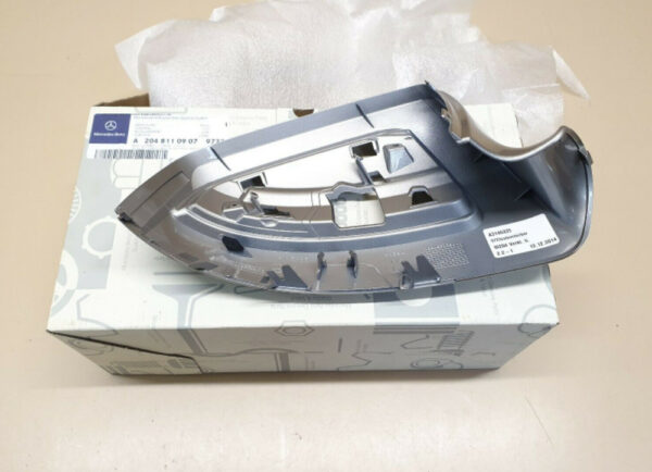 A20481109079723 - NEW MERCEDES-BENZ C W204 FRONT LEFT DOOR MIRROR COVER A20481109079723 ORIGINAL