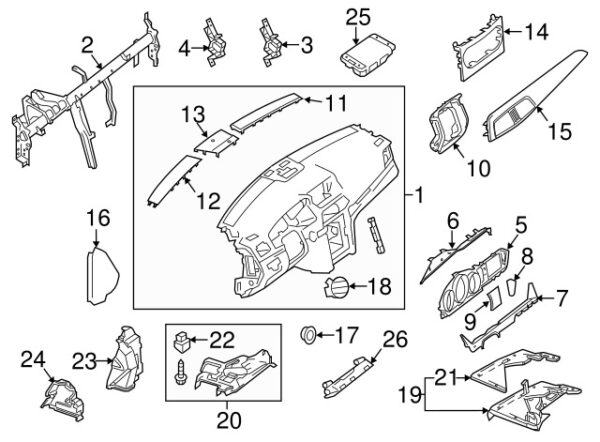 A20483007189051 - NEW MERCEDES-BENZ C CLASS HVAC AIRSPACE TEMPERATURE SENSOR A20483007189051 ORIGINAL