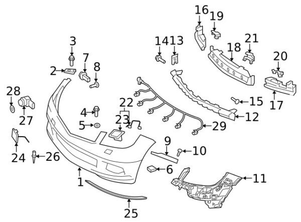 A20486000081798 - Mercedes-Benz C-Class W204 Front Right Headlight Washer Cover A20486000081798