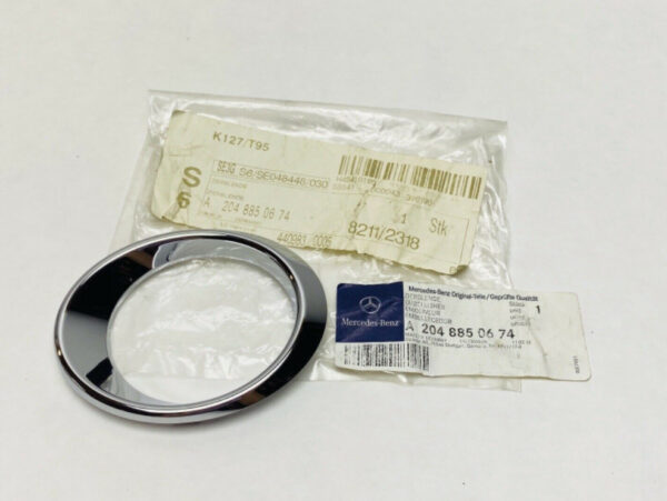 A2048850674 - NEW MB C W204 FRONT RIGHT FOG LAMP GRILLE TRIM MOLDING A2048850674 ORIGINAL