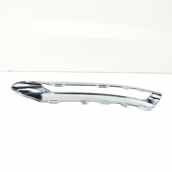 A2048853574 - New Genuine Mercedes GLK X204 Front Bumper Left Molding Chrome Trim A2048853574