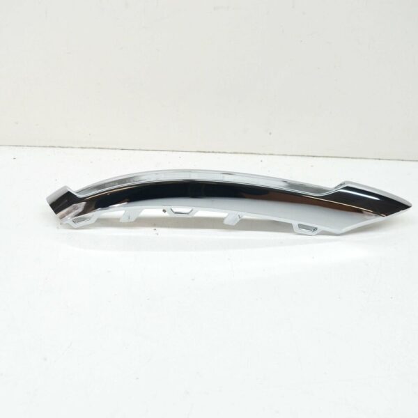 A2048853574 - New Genuine Mercedes GLK X204 Front Bumper Left Molding Chrome Trim A2048853574