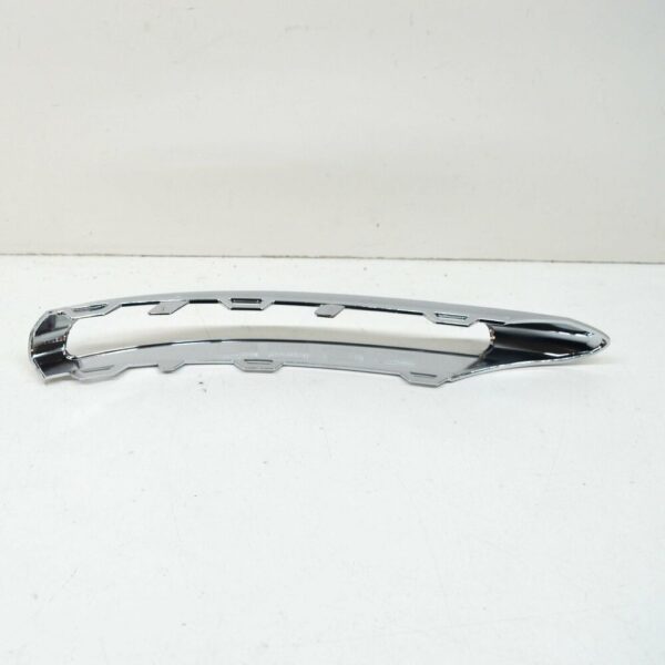 A2048853574 - New Genuine Mercedes GLK X204 Front Bumper Left Molding Chrome Trim A2048853574