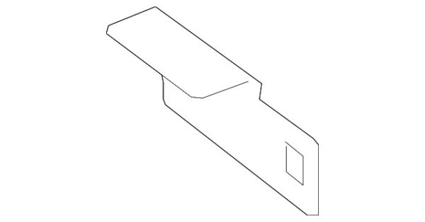 A2048890214 - Mercedes-Benz C-Class W204 Right Fender Bracket A2048890214