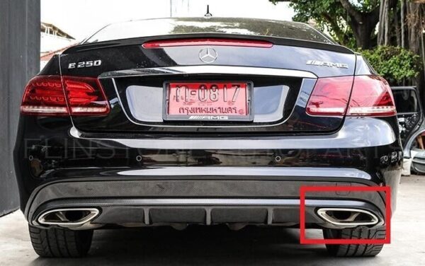 A2054901027 - Mercedes Benz E Coupe W207 Facelift Right Exhaust Pipe Cover GENUINE