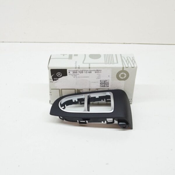A20572013489051 - NEW MB C W205 FRONT LEFT DOOR WINDOW SWITCH TRIM LHD A20572013489051 ORIGINAL
