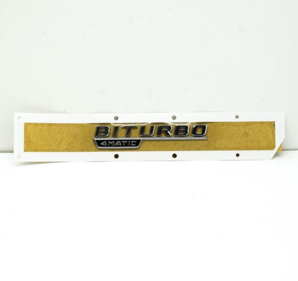A2058172501 - NEW MERCEDES-BENZ C W205 FRONT RIGHT FENDER EMBLEM BADGE A2058172501 ORIGINAL