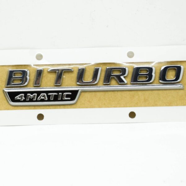 A2058172501 - NEW MERCEDES-BENZ C W205 FRONT RIGHT FENDER EMBLEM BADGE A2058172501 ORIGINAL