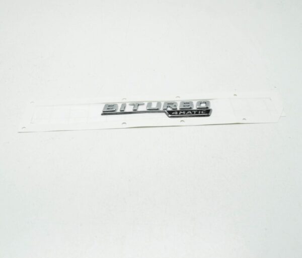 A2058172601 - NEW MERCEDES-BENZ GLC X253 FRONT FENDER LEFT BADGE A2058172601
