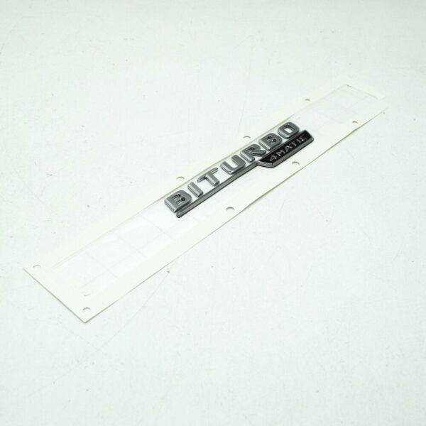 A2058172601 - NEW MERCEDES-BENZ GLC X253 FRONT FENDER LEFT BADGE A2058172601