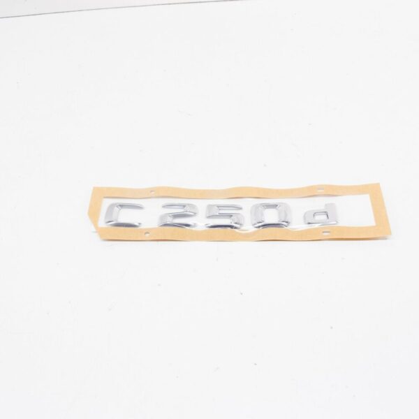 A2058177200 - NEW MERCEDES-BENZ W205 C-CLASS C250D ADHESIVE BOOT LID BADGE A2058177200