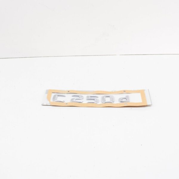 A2058177200 - NEW MERCEDES-BENZ W205 C-CLASS C250D ADHESIVE BOOT LID BADGE A2058177200
