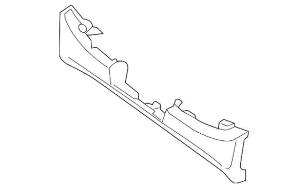 A20591950009051 - Mercedes-Benz C-Class A205 seat frame trim front left front