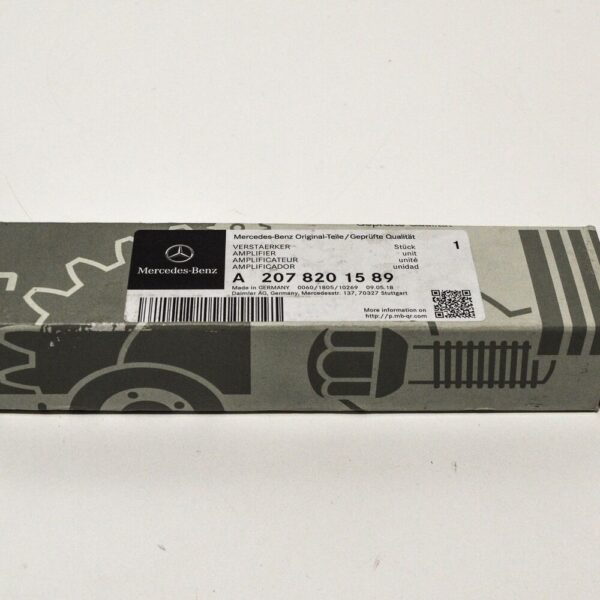 A2078201589 - NEW MERCEDES BENZ E A207 A-PILLAR RIGHT ANTENNA AMPLIFIER A2078201589 ORIGINAL