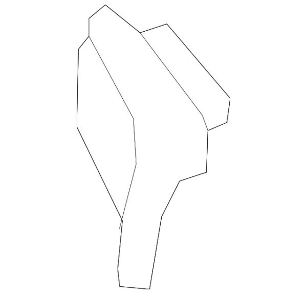A20792401598N84 - NEW MERCEDES-BENZ E CLASS REAR LEFT OUTER SEAT BELT GUIDE GENUINE