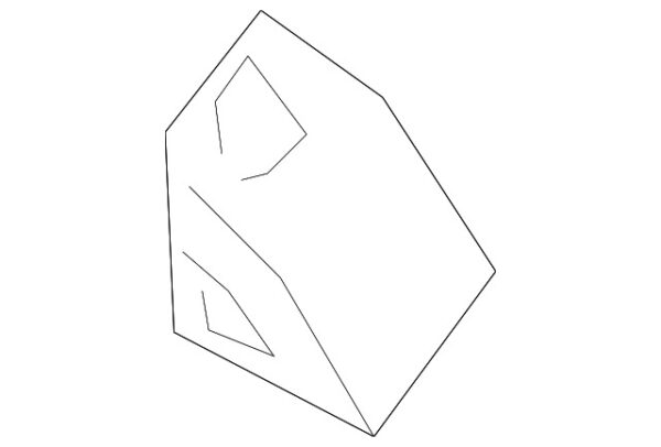 A2079810078 - Mercedes-Benz E-Class A207 side part glass nut A2079810078