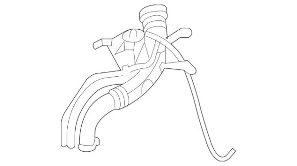 A2094700320 - NEW MERCEDES-BENZ CLK 350 550 500 FUEL FILLER NECK ASSEMBLY A2094700320