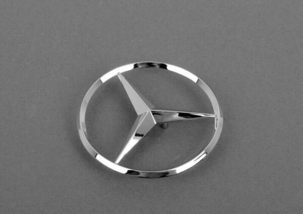 A2097580058 - Mercedes-Benz CLK C209 Start Trunk Boat Badge Emblem Genuine A2097580058