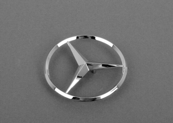 A2097580058 - Mercedes-Benz CLK C209 Start Trunk Boat Badge Emblem Genuine A2097580058