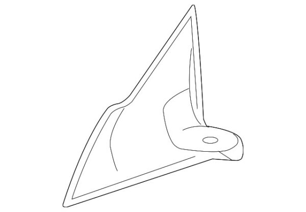 A20981001879999 - Mercedes-Benz CLK-Class C209/A209 mirror cap left A20981001879999