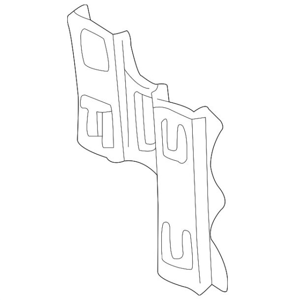 A2106370414 - Mercedes-Benz steam canister mount A2106370414