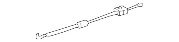A210760010464 - Mercedes-Benz control rod for front interior door lock A210760010464
