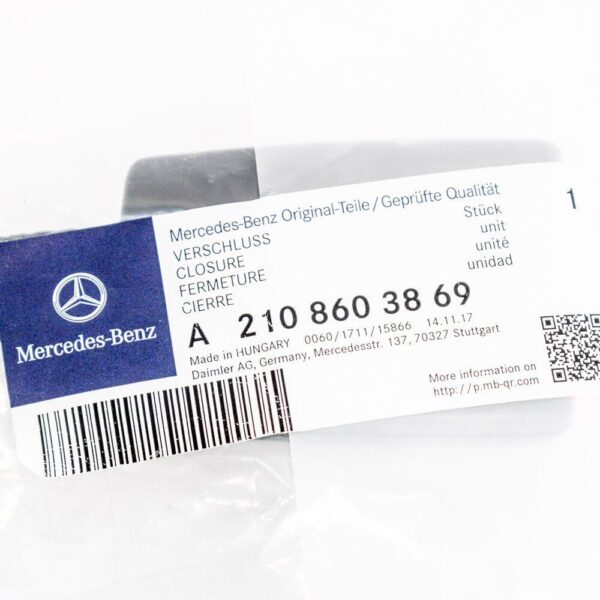A2108603869 - NEW MERCEDES-BENZ E W210 SEAT BUCKLE FRONT RIGHT A2108603869 2002 ORIGINAL