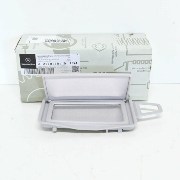 A21181101107E94 - NEW MERCEDES-BENZ E W211 LEFT SUN VISOR MIRROR FRAME A21181101107E94 OEM