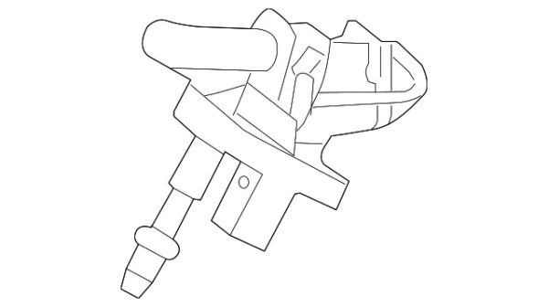 A2118601247 - Mercedes-Benz E-Class W211 rear rear rear window washer nozzle A2118601247