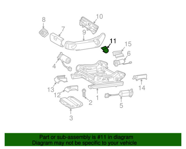 A21191847367F72 - NEW MERCEDES-BENZ E-CLASS FRONT LEFT SEAT BELT CONTAINER A21191847367F72