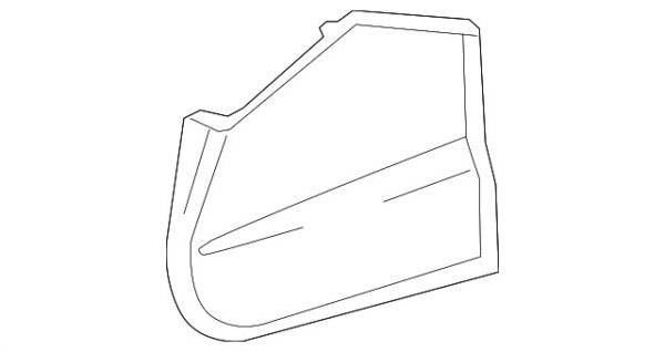 A21272702887E94 - NEW MERCEDES-BENZ E-CLASS FRONT RIGHT SPEAKER COVER A21272702887E94
