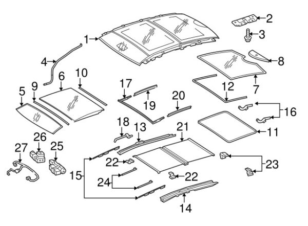 A2127840006 - Mercedes-Benz E-Class W212 Radio Antenna Cover A2127840006
