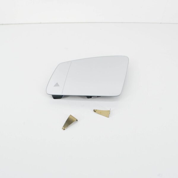 A2128102121 - NEW MERCEDES-BENZ C W204 FRONT LEFT DOOR MIRROR GLASS A2128102121 ORIGINAL