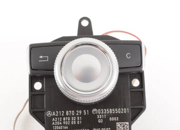 A2128702951 - NEW MERCEDES-BENZ E C207 AUDIO COMAND CONTROL PANEL SWITCH A2128702951 ORIGINAL