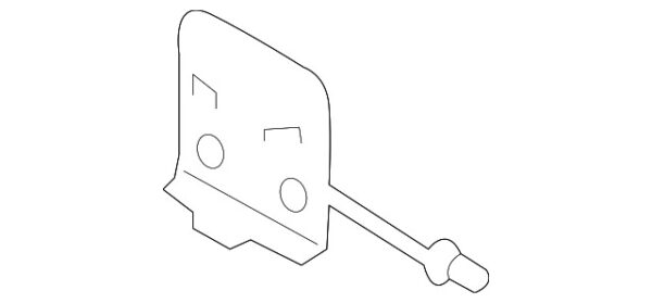 A21288507269988 - Mercedes-Benz E-Class W212 rear towing eyelet cap A21288507269988