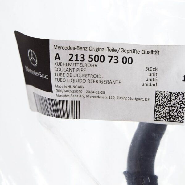 A2135007300 - MERCEDES-BENZ GLC X253 ENGINE COOLANT PIPE A2135007300 NEW GENUINE