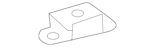 A21381002829051 - Folding seat lock rear right for Mercedes-Benz E-Class all-terrain