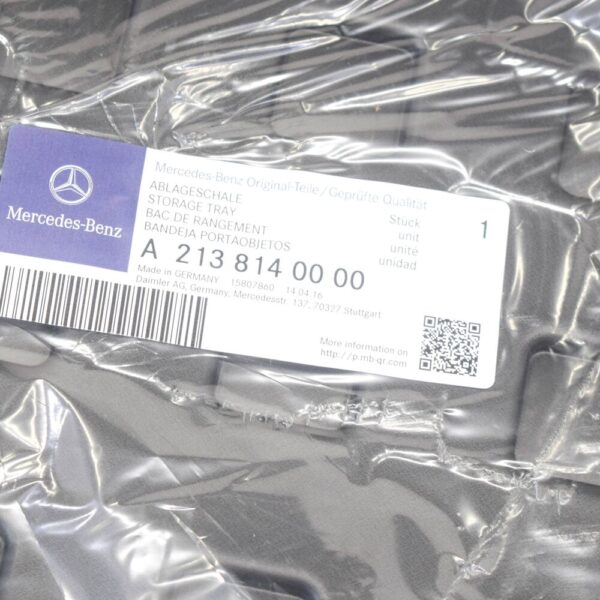 A2138140000 - Mercedes Benz E W212 sedan trunk rubber liner mat A2138340500 REAL NEW