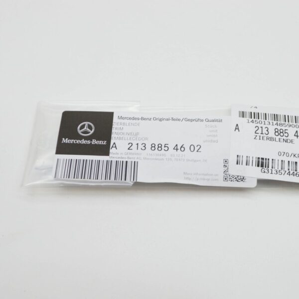 A2138854602 - MERCEDES-BENZ AMG GT C190 Front Right Lower Molding A2138854602 NEW GENUINE