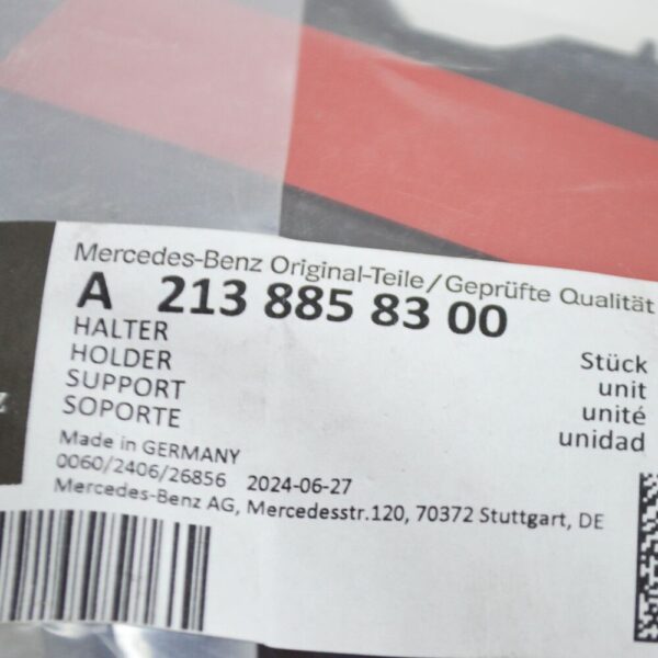A2138858300 - MERCEDES-BENZ E W213 Front Left Bumper Face Bar Bracket A2138858300 NEW GENUINE